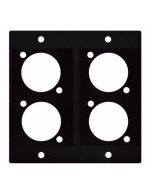 D7717 Dap D-Size panel 2 segments 4 gats sub D