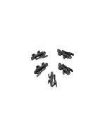 OMNITRONIC microkabelclip, huidkleurig 5x