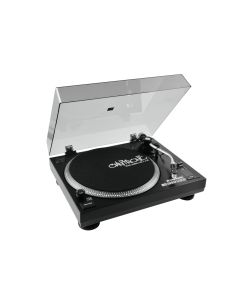 Omnitronic BD-1390 USB Beltdrive Draaitafel zwart