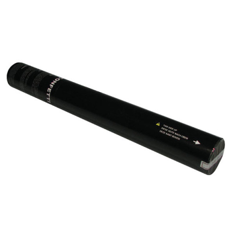 SShowgear Handheld confetti cannon 50 cm Zilver