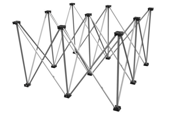 Showgear 1x1m legs 20CM hoogte