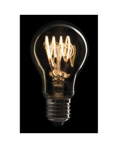 Showgear LED Filament Bulb E27 4W, Dimmable, Gold glass cover