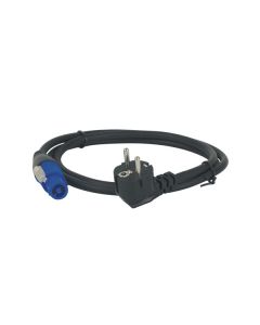 Showtec Powerkabel Neutrik Powercon naar Schuko 3 m 3x 2,5 mm2 