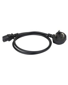 Showtec IEC C13 to UK BS13 Plug
3 x 1,5 mm² 1 m