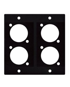 D7717 Dap D-Size panel 2 segments 4 gats sub D
