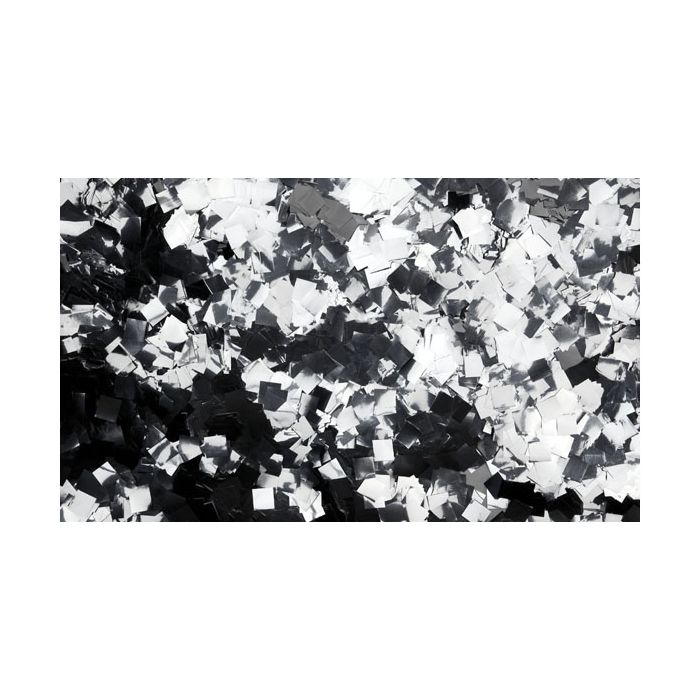 Showgear Show Confetti Metal Silver, Square, 1 kg Fireproof