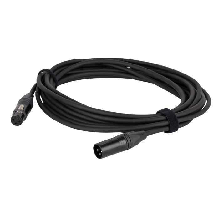 DAP FLN09 - DMX & AES/EBU XLR/M 3P to XLR/F 3P Neutrik NC3-BAG Series 3mtr