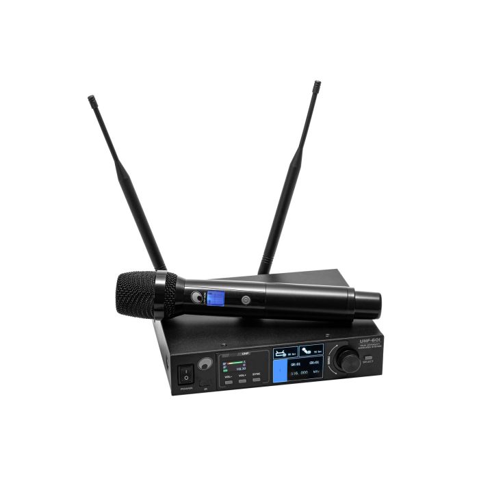 OMNITRONIC UHF-601 1-channel Wireless Mic System 823-832/863-865 MHz